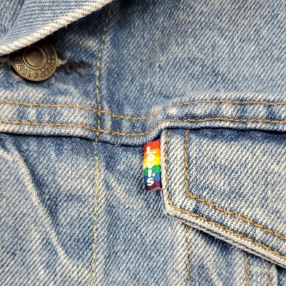 Levis Men's Pride Jacket - L - Picture 4 of 5